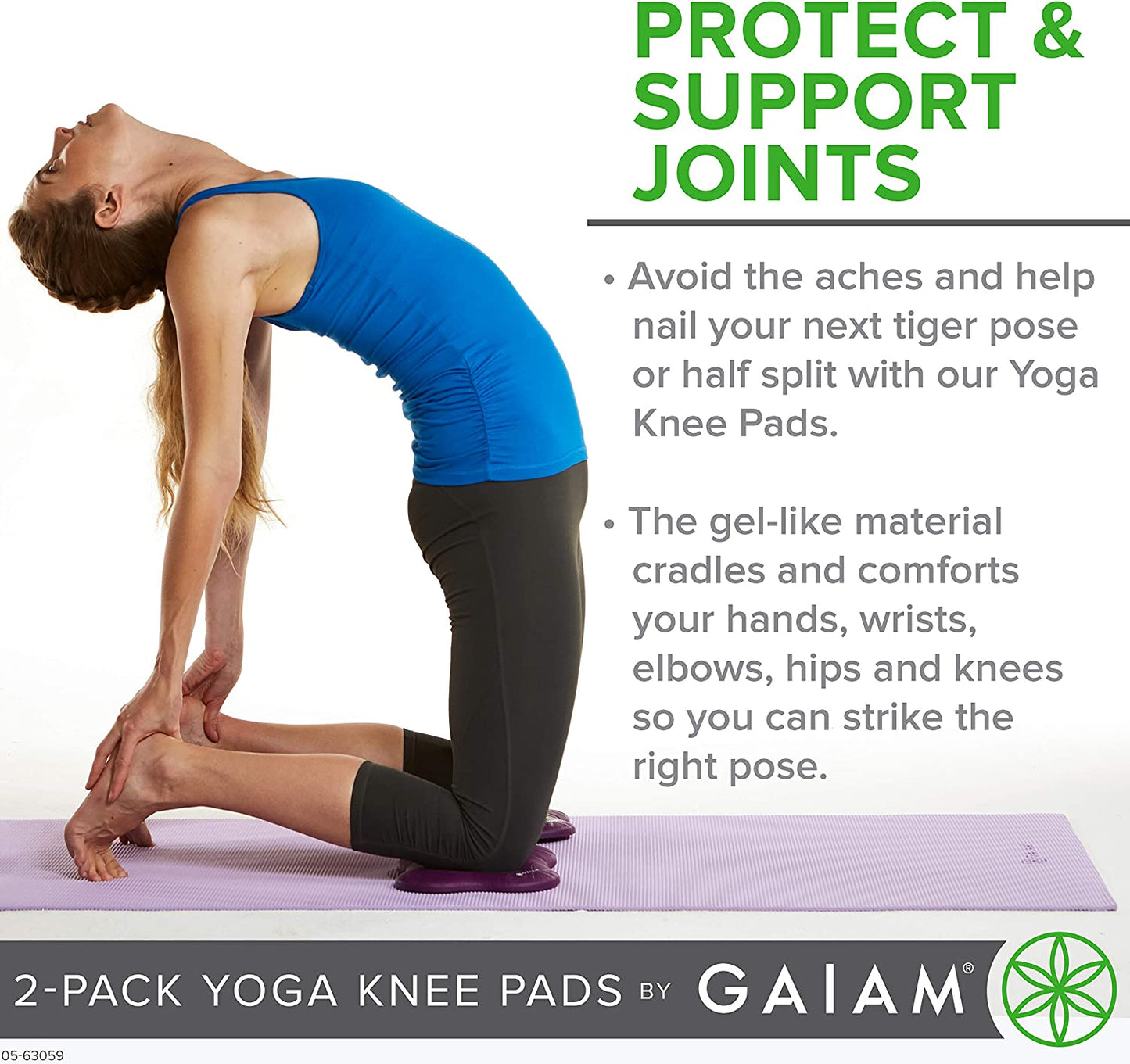 Gaiam Yoga Knee Pads