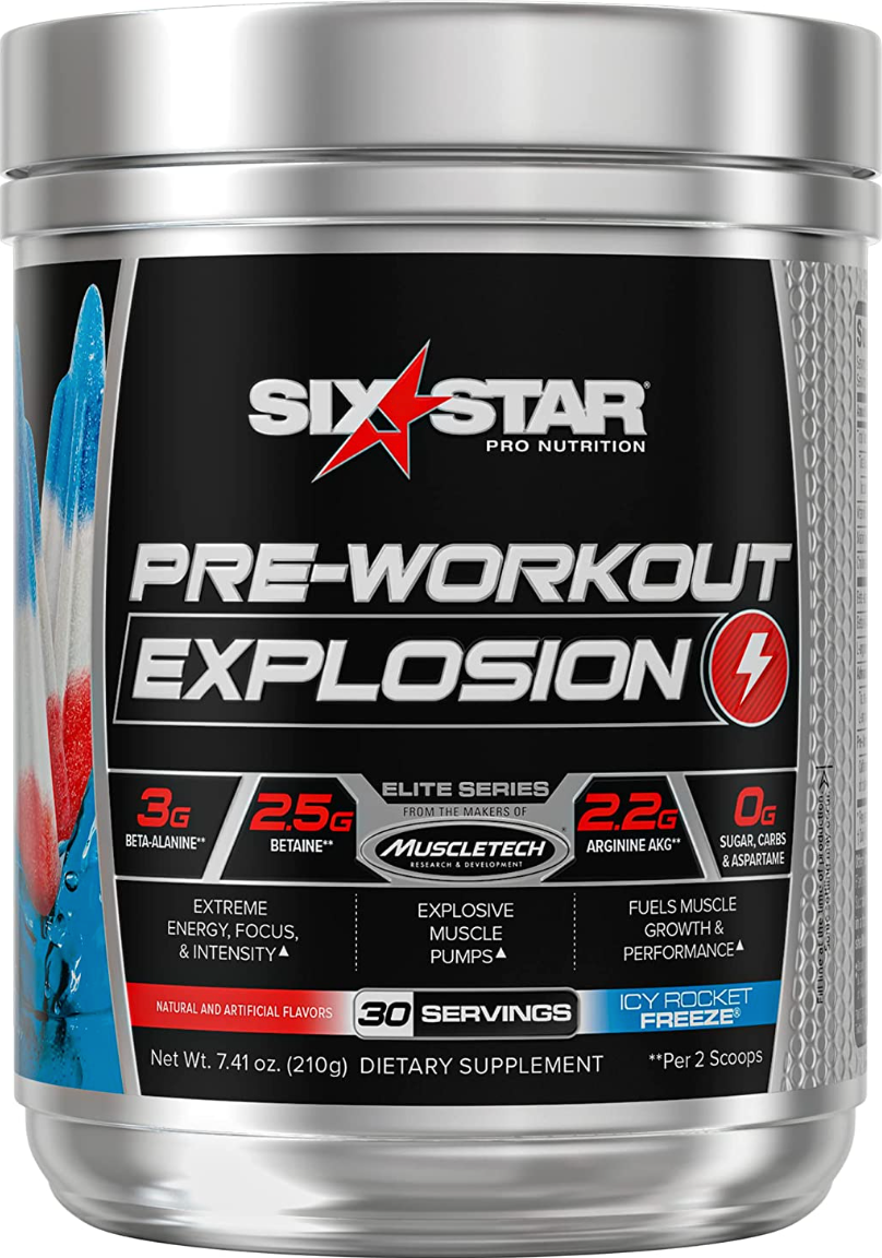 Six Star Pre Workout Explosion