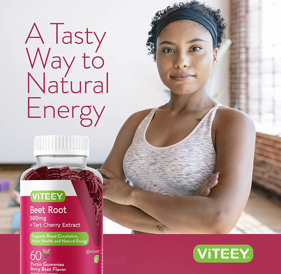 Beet Root Gummies Plus Tart Cherry