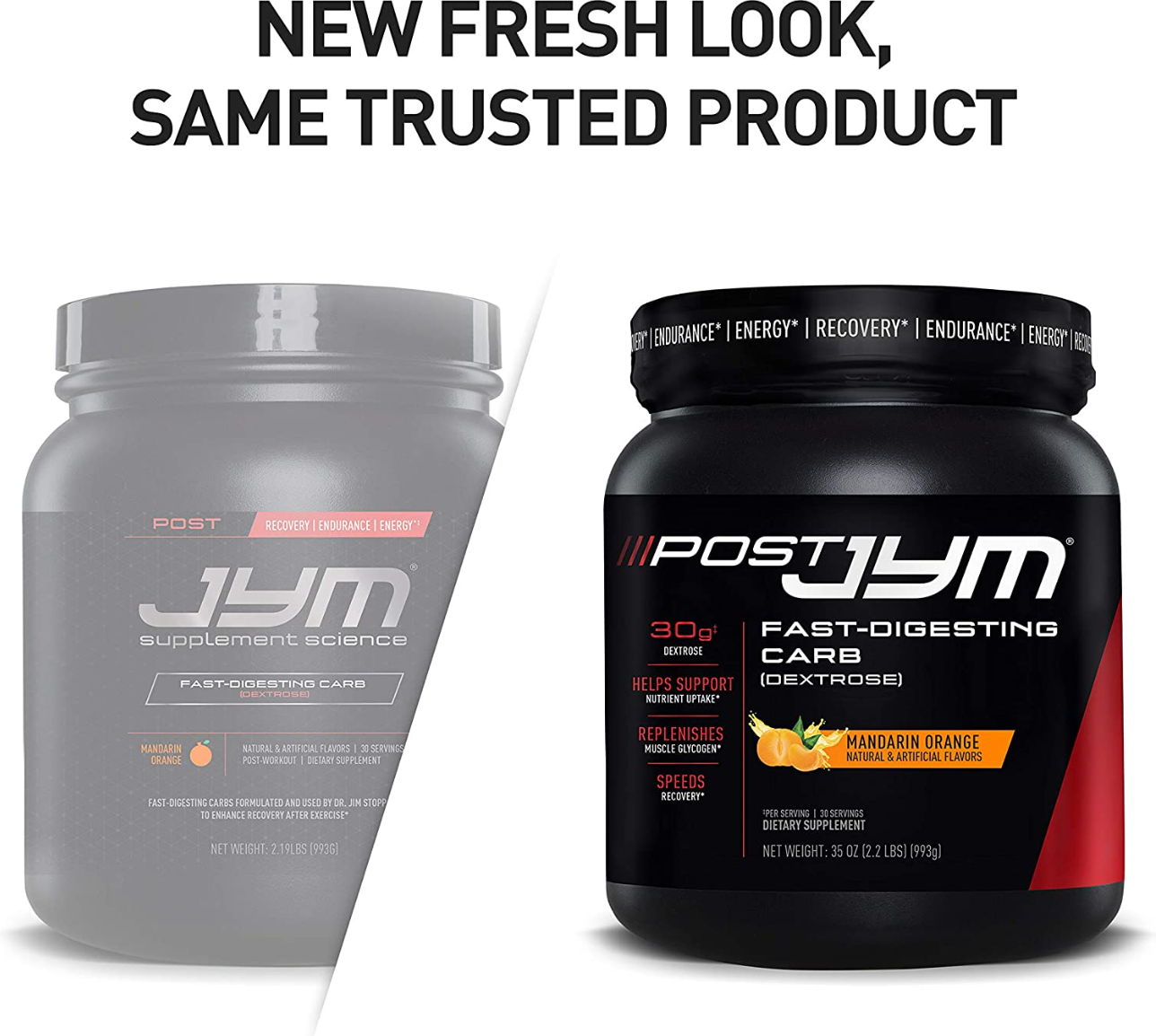 JYM Supplement Science Post Fast-Digesting Carb - Post-Workout Recovery