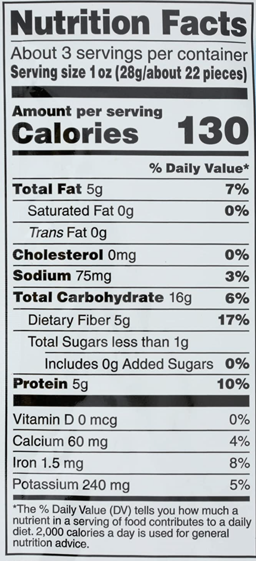 Calbee, Harvest Snaps Green Pea Snack Crisps Lightly Salted