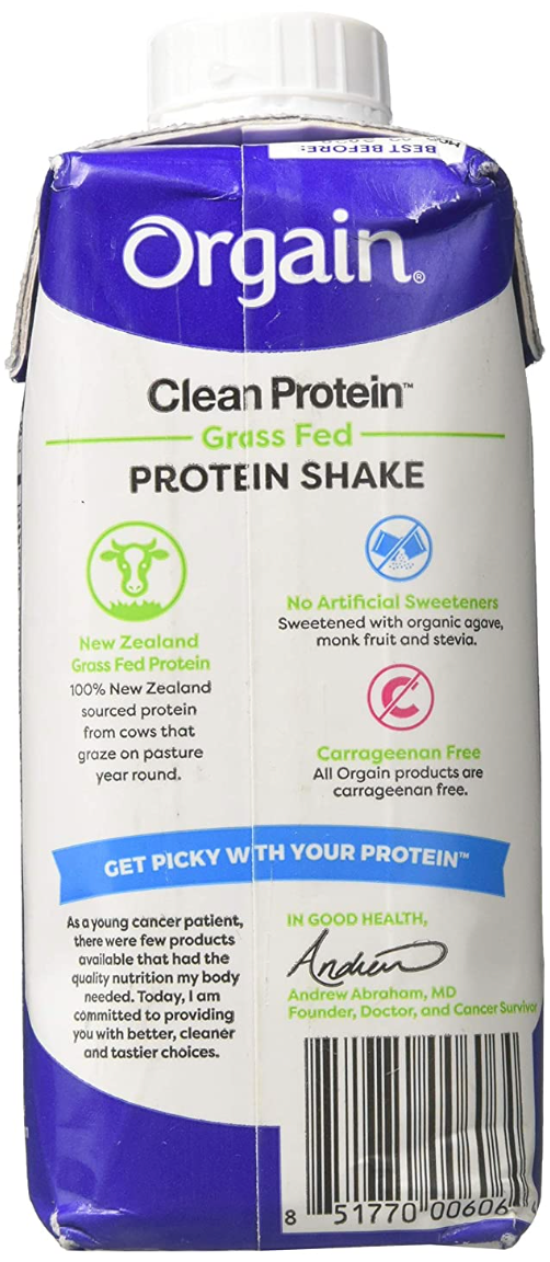 Orgain Whey Protein Shk Chocolate Fudge