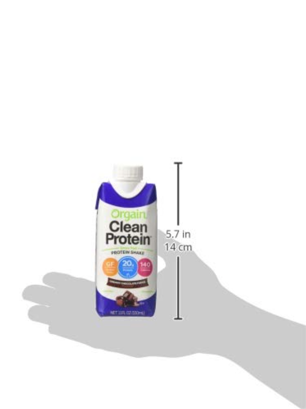 Orgain Whey Protein Shk Chocolate Fudge