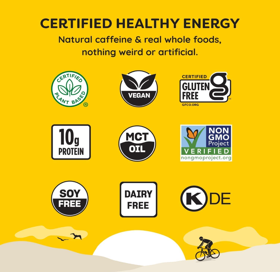 Organic Caffeinated Energy Bars