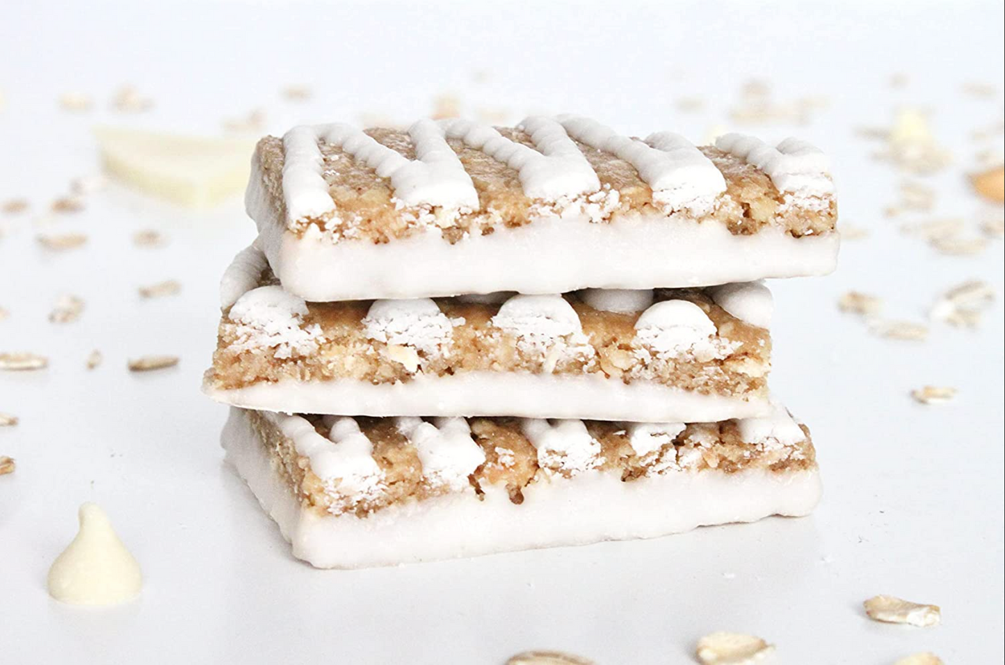 Frosted Sea Salt Caramel Snack Bars