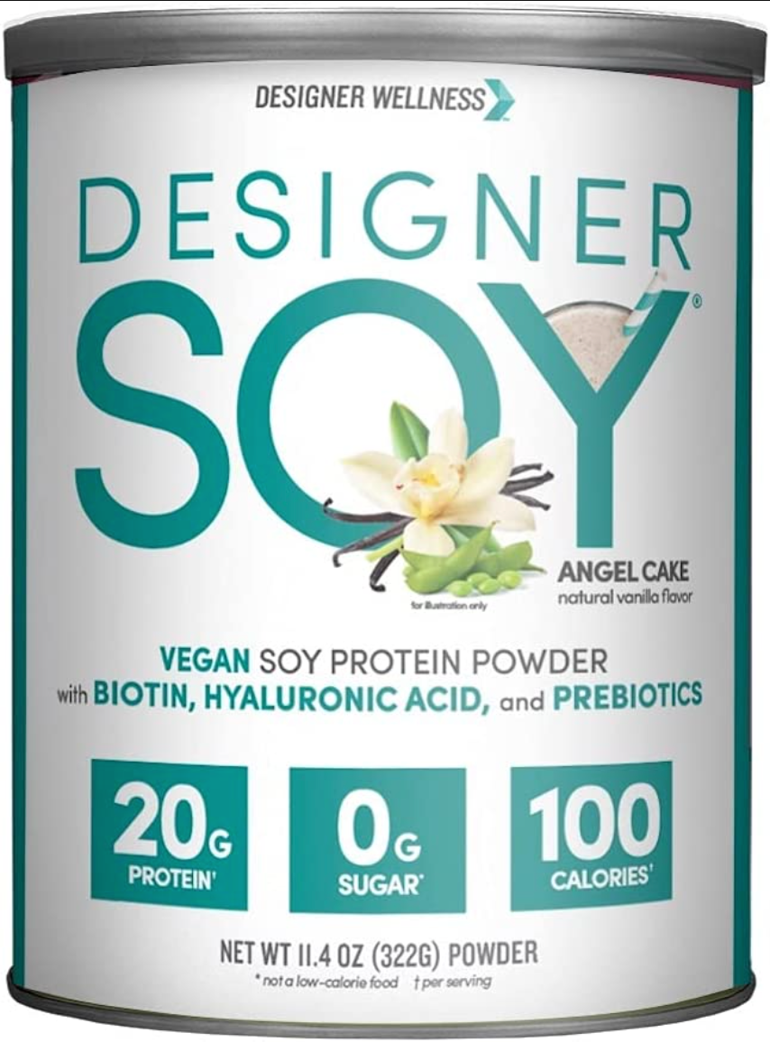 Soy Isolate Protein Powder with Biotin