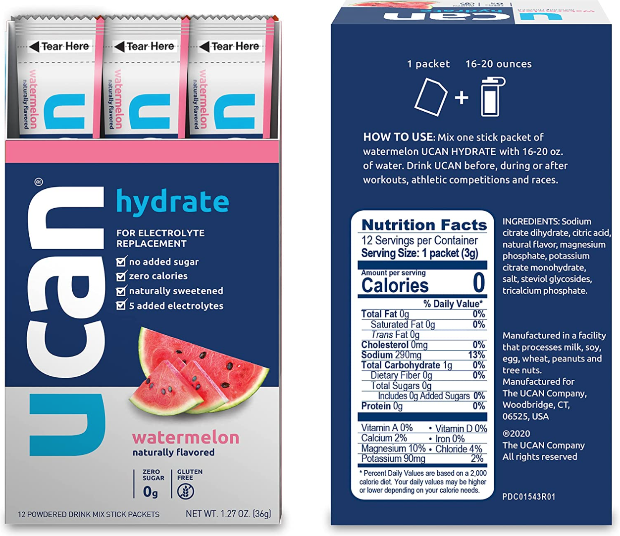 UCAN Hydrate Packets