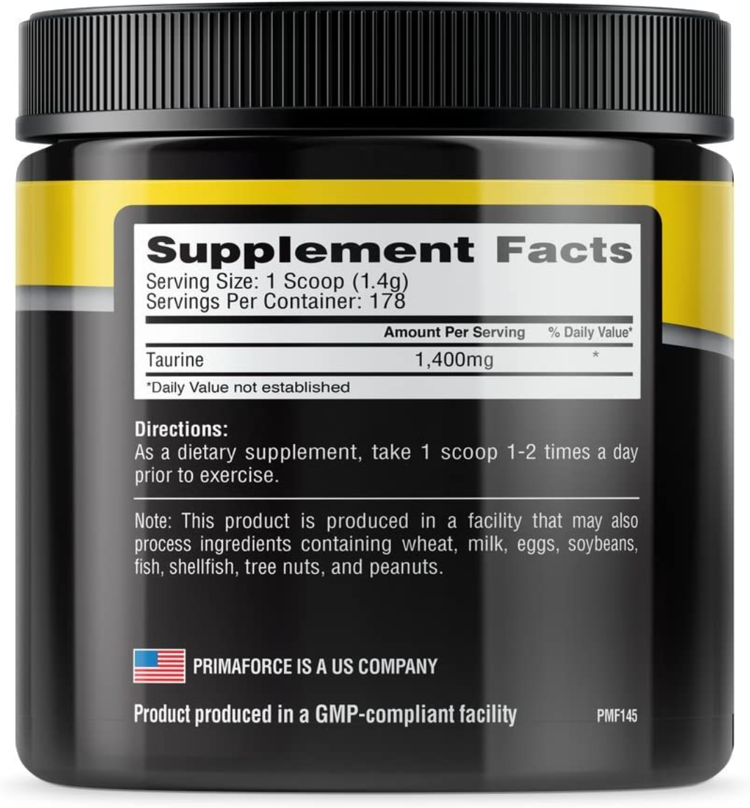 PrimaForce Taurine Powder