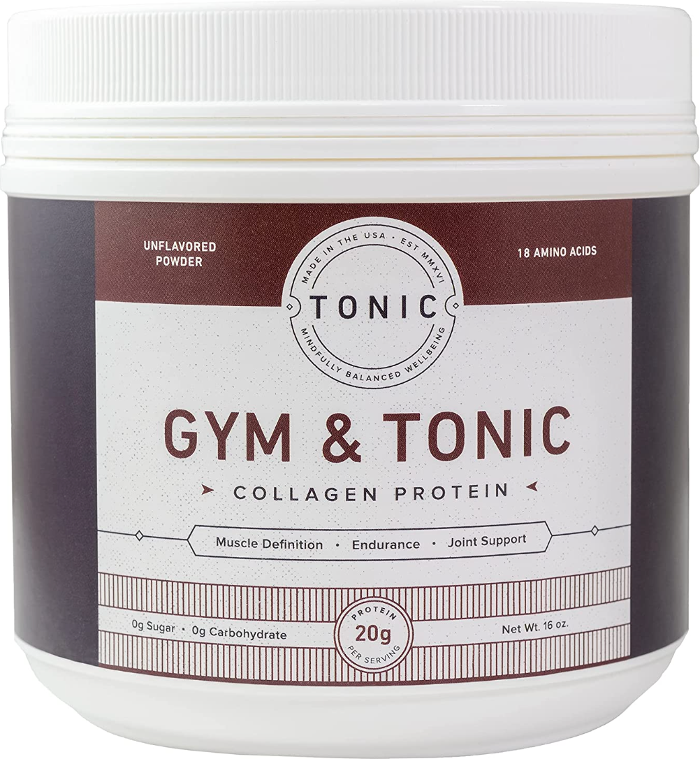 Gym & Tonic Low Calorie Collagen Protein Powder