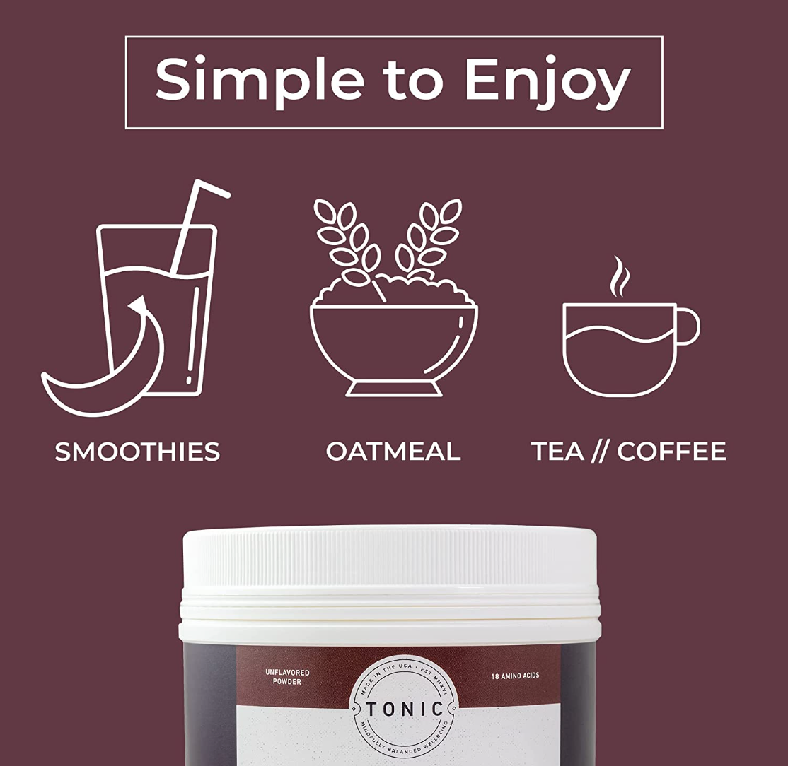 Gym & Tonic Low Calorie Collagen Protein Powder
