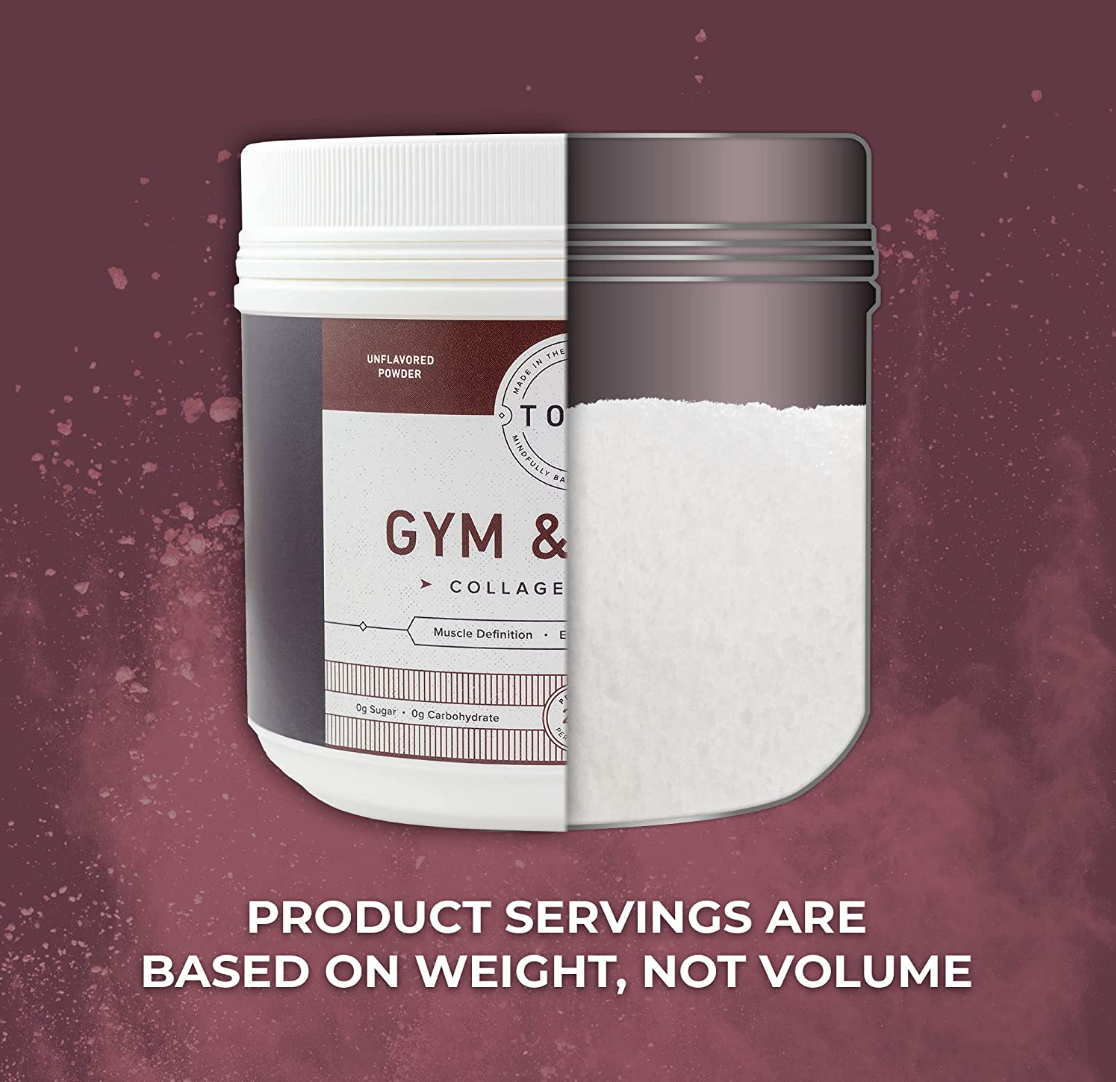 Gym & Tonic Low Calorie Collagen Protein Powder
