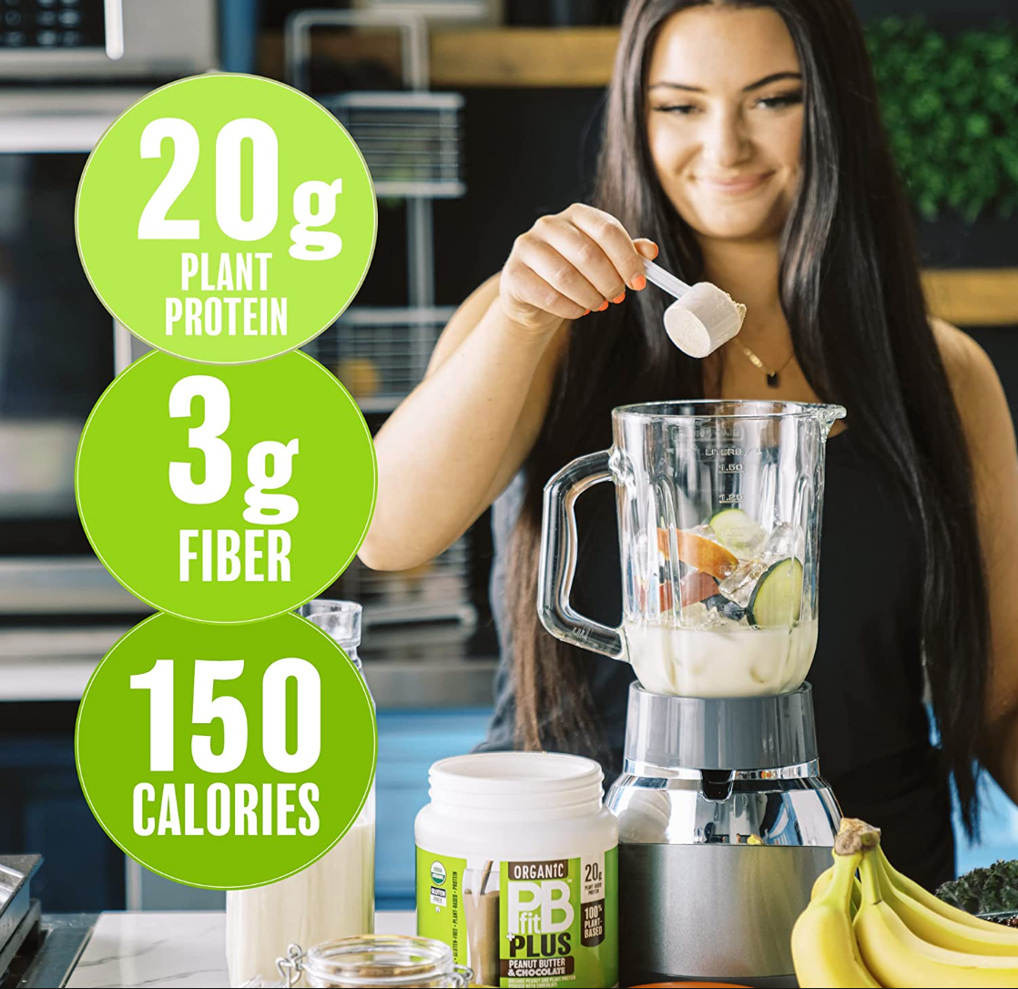 PBfit Vegan Organic Chocolate Plus Powder