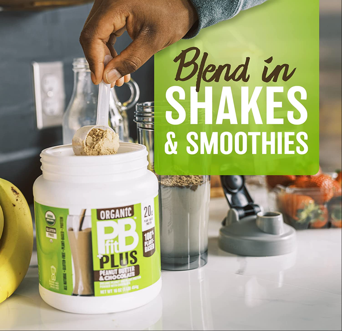 PBfit Vegan Organic Chocolate Plus Powder