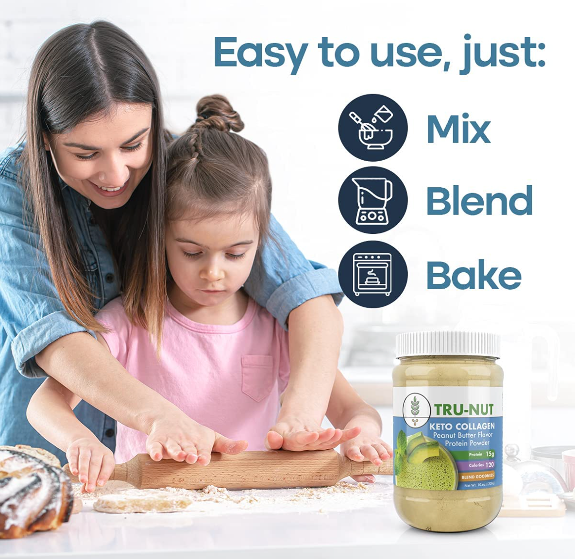 Tru-Nut Keto Collagen Protein Powders