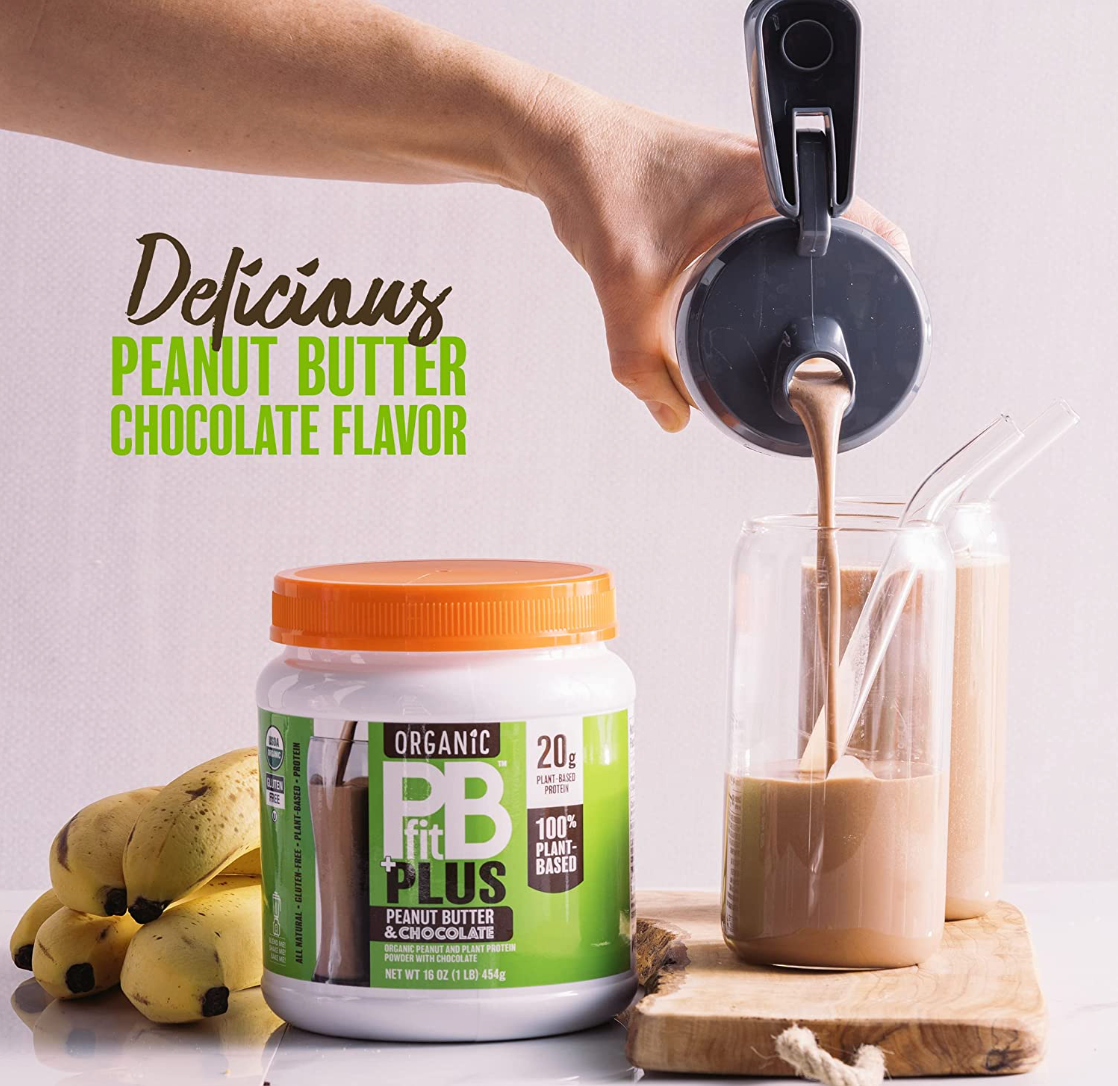 PBfit Vegan Organic Chocolate Plus Powder