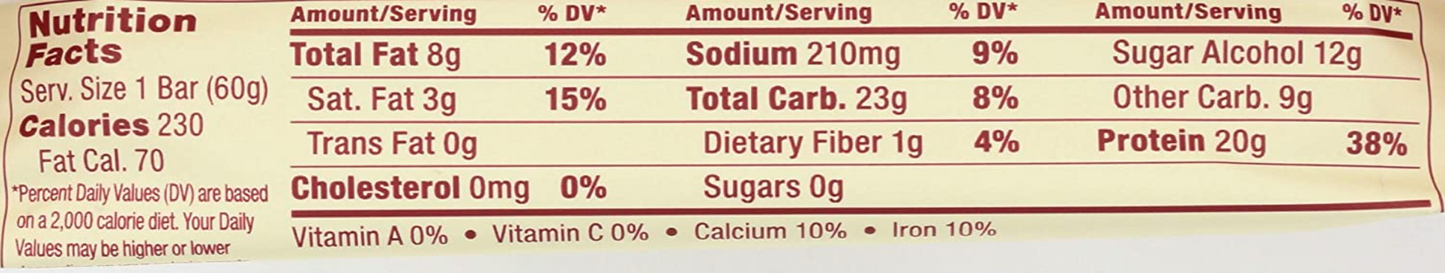 thinkThin Protein Bar