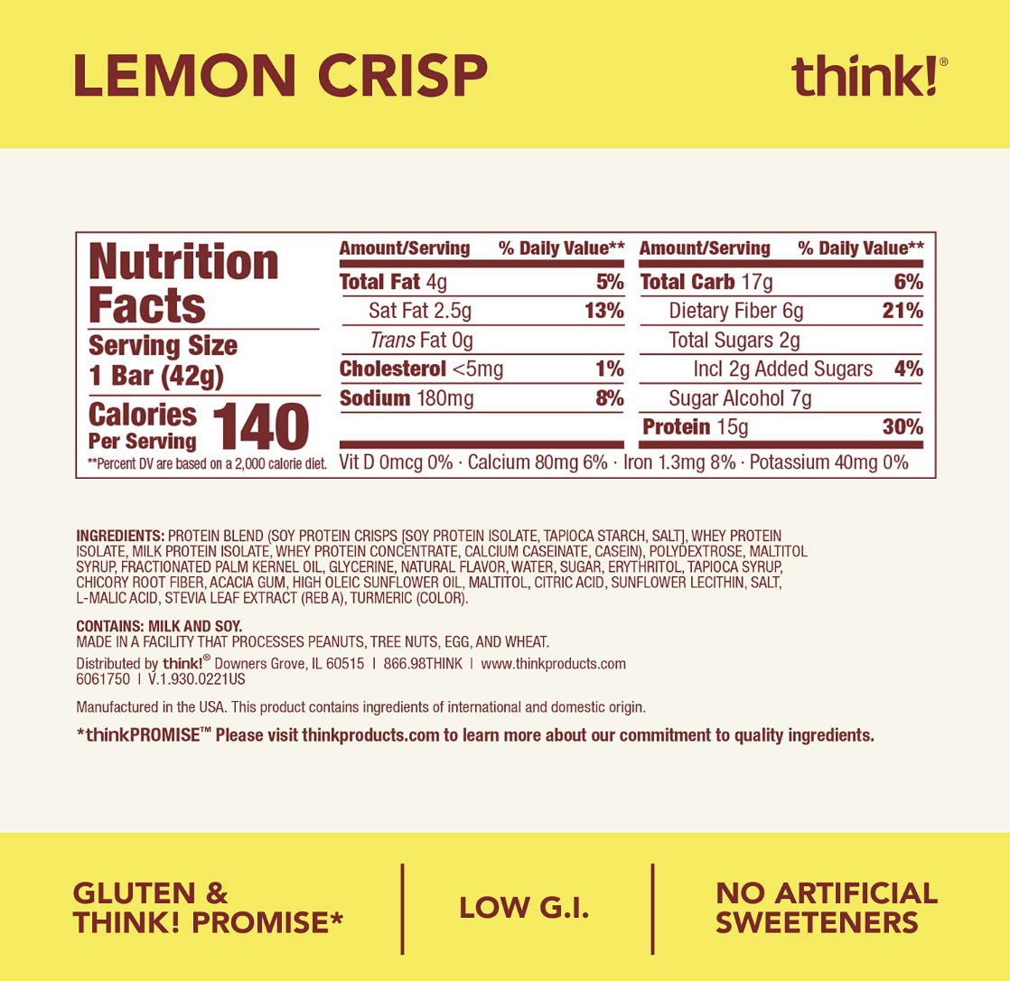 think! Protein Bars