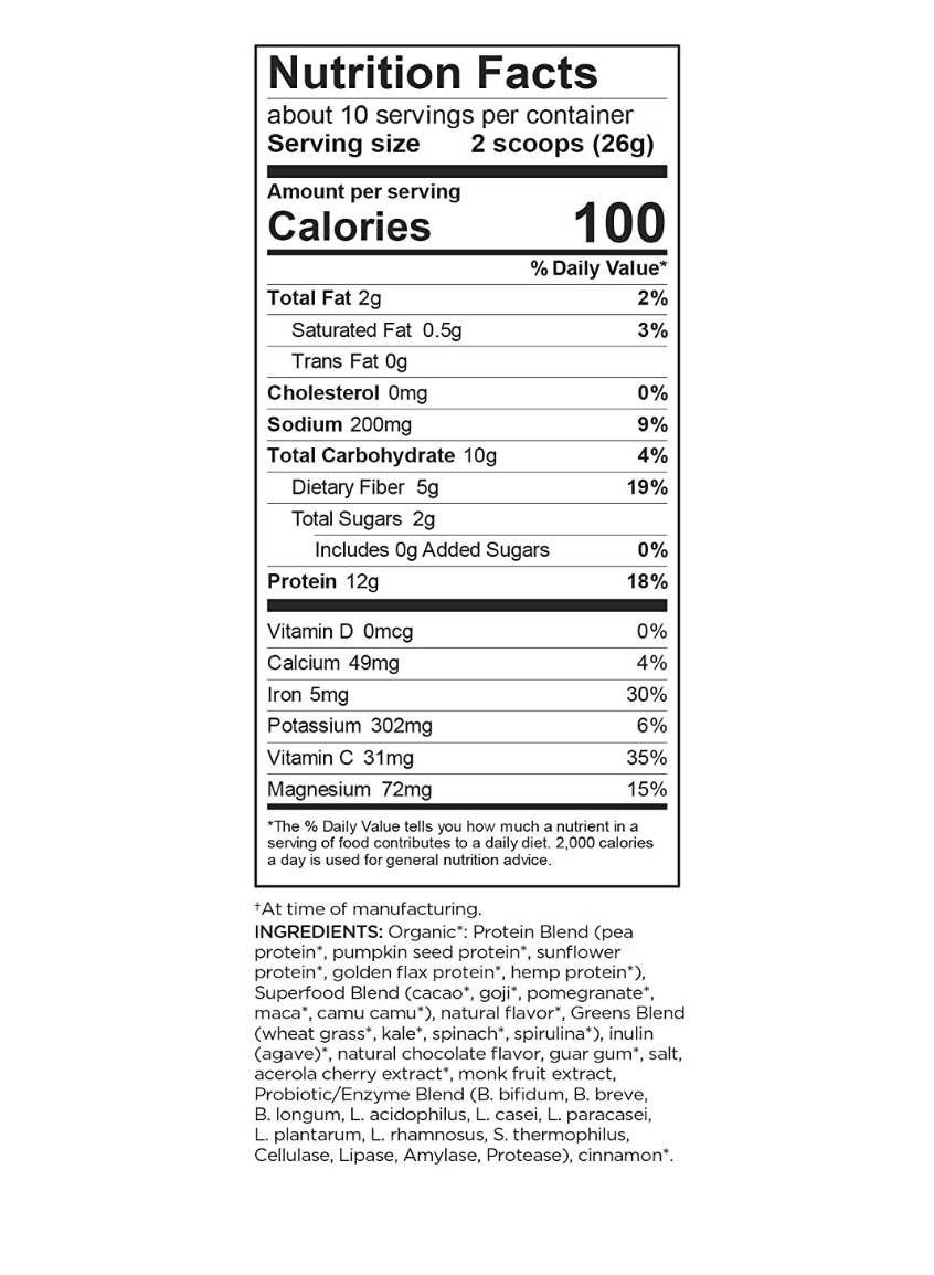 Navitas Organics Essential Superfood Protein Blend