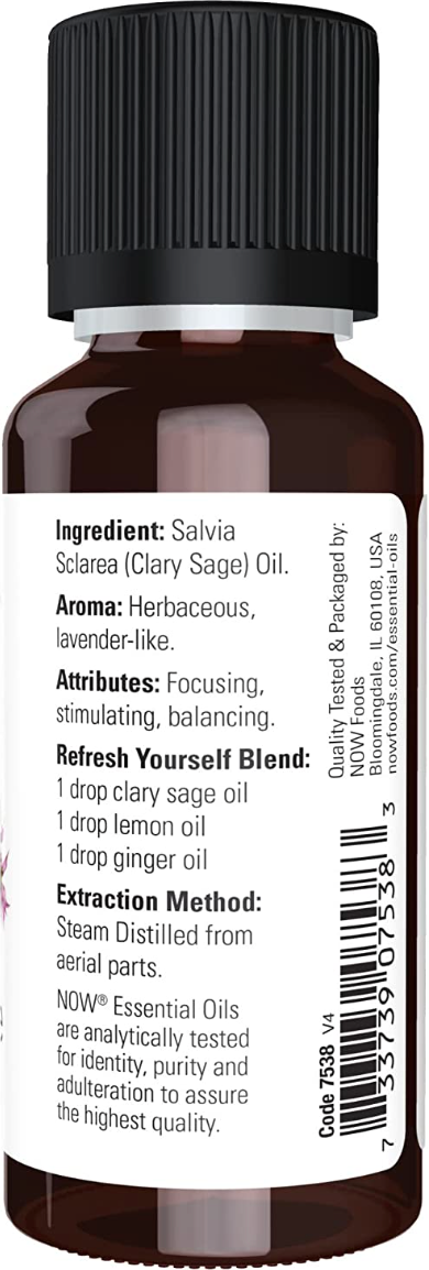 NOW Essential Oils - Clary Sage Oil