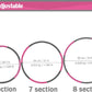 Auoxer Fitness Exercise Weighted hoops