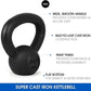 Yes4All Solid Cast Iron Kettlebell | 5 lb