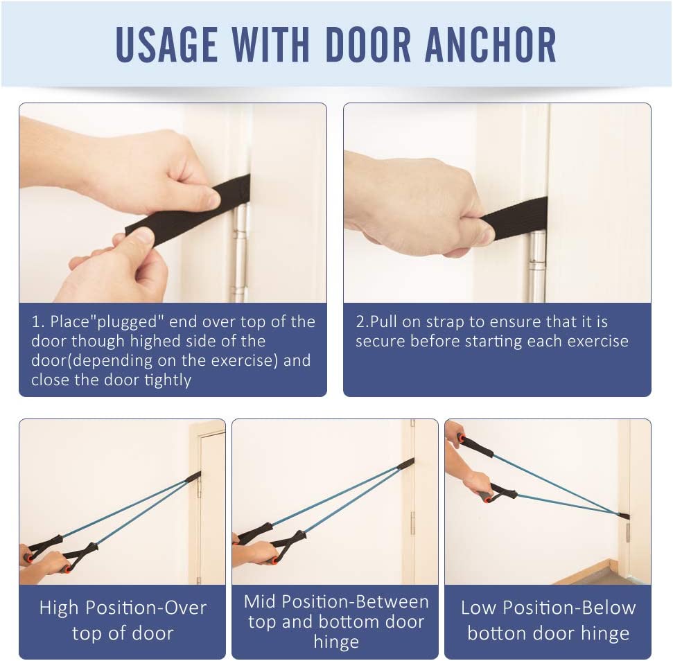 TOCO FREIDO Exercise Bands Door Anchor