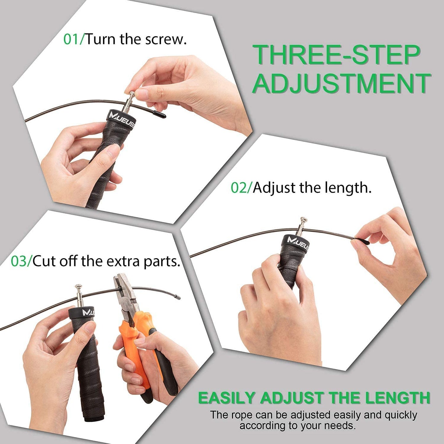 MUEUSS Jump Rope
