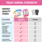 Arena Strength Booty Fitness Workout Cards
