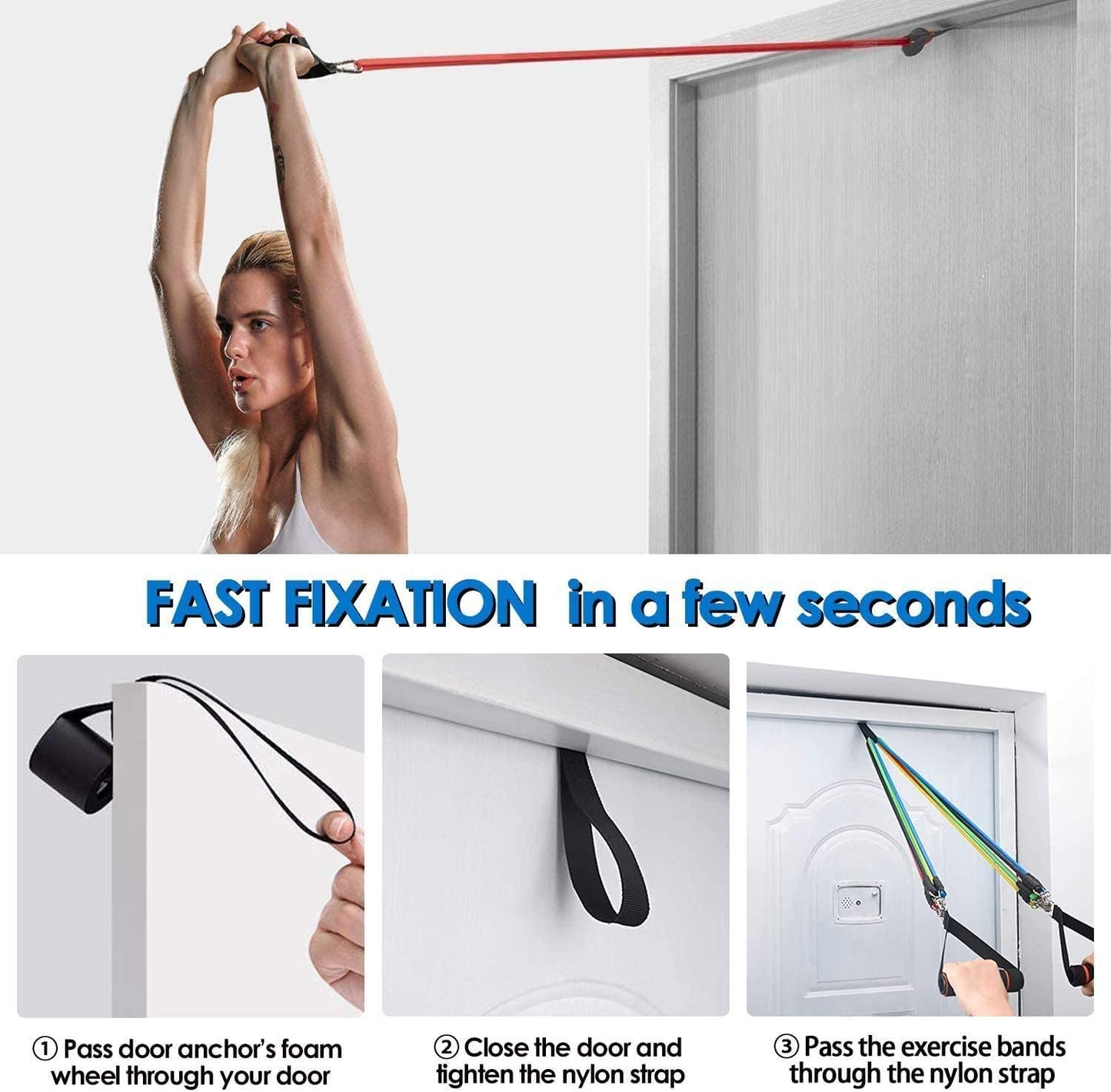 TOCO FREIDO Exercise Bands Door Anchor