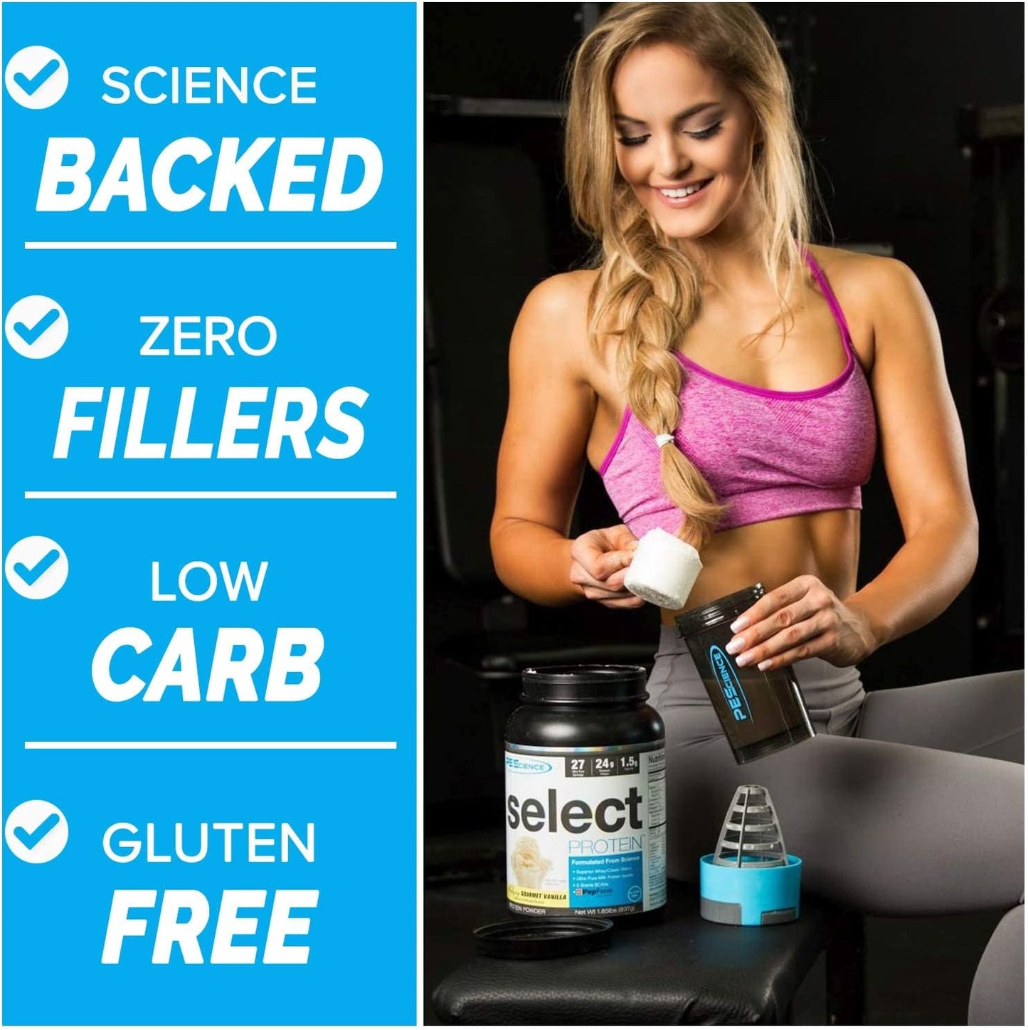 PEScience Select Low Carb Protein Powder