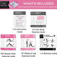 Arena Strength Booty Fitness Workout Cards