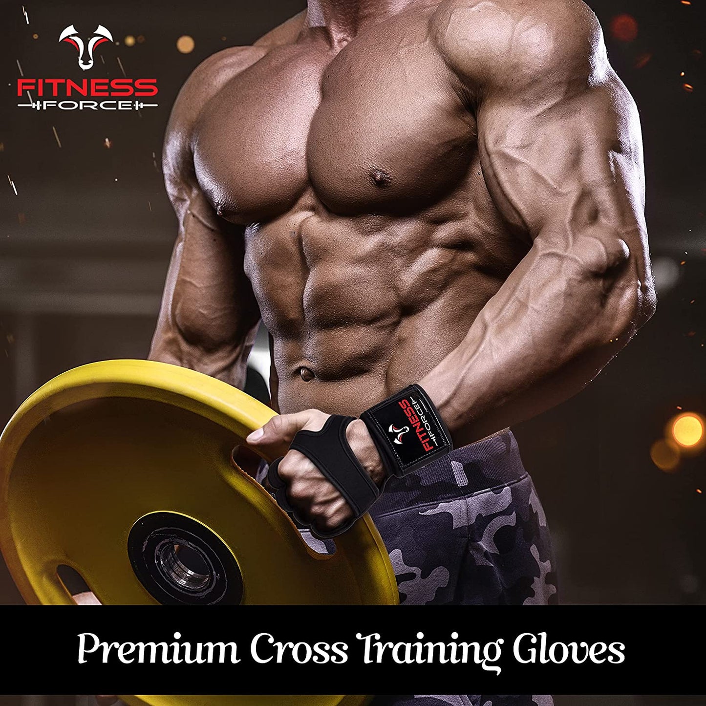 Fitness Force Ventilated Gym Gloves