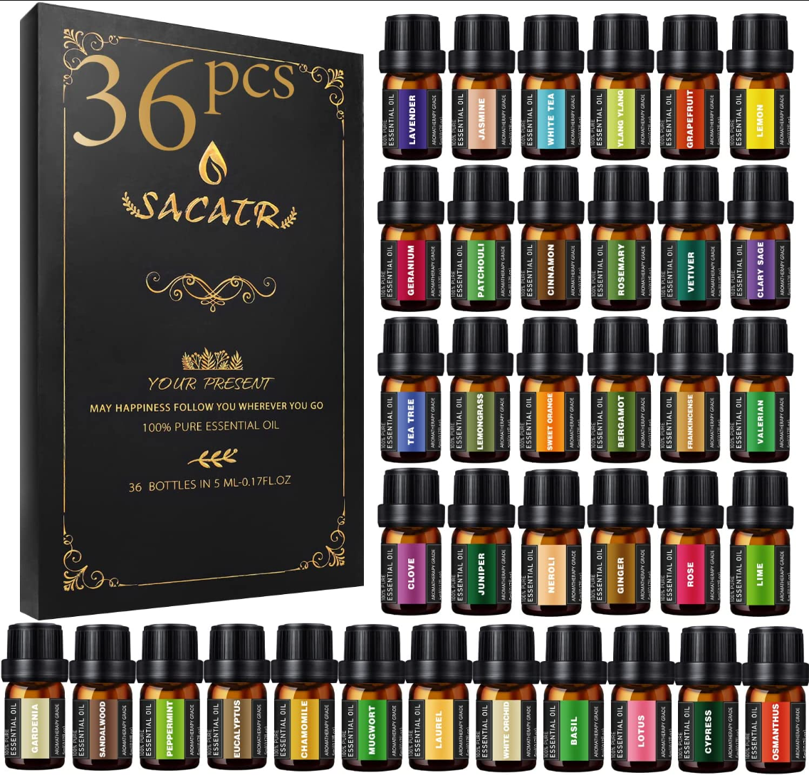 Organic Essential Oils Set