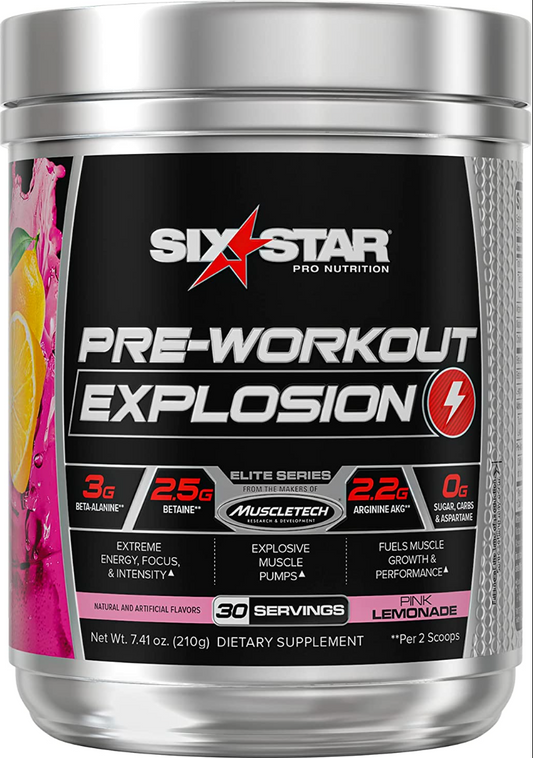 Six Star Pre Workout Explosion
