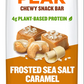 Frosted Sea Salt Caramel Snack Bars
