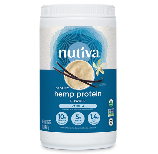 Nutiva Organic Cold-Pressed Hemp Seed Protein Powder