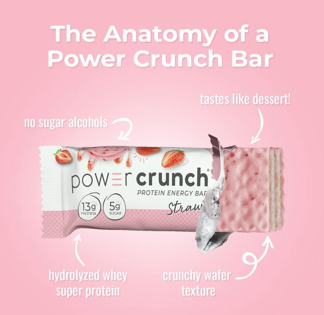 Power Crunch Whey Protein Bars